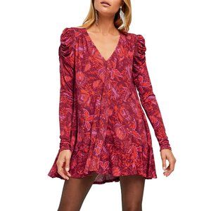 Free People Hello Lover Scarlett Tunic Dress Small